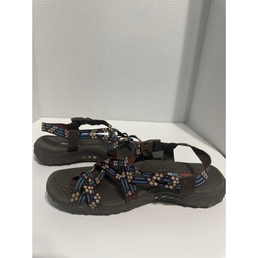 Skechers Outdoor Lifestyle Sandals Brown Strappy Comfort Walking Size‎ 7 - Picture 4 of 7